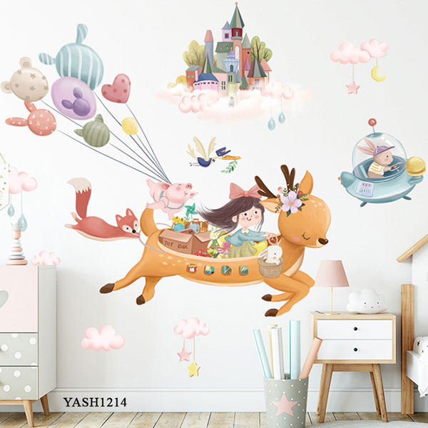 How to paste Wall Sticker: