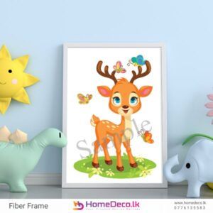 Adorable Bear and Bunny Baby Wall Art – a playful and charming nursery decoration featuring cute animals, perfect for babies' rooms