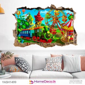 Colourful Carnival Wall Sticker for kids’ rooms, nurseries, and playrooms in Sri Lanka