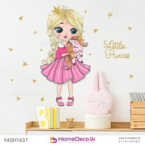 Little Princess Kids Wall Sticker for baby and girls’ rooms in Sri Lanka