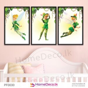 Cute Tinkerbell Wall Art featuring magical fairy designs for baby rooms