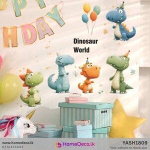 Little Dinosaur Baby Wall Sticker cute nursery wall decor